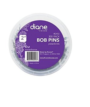 Diane 2" Bobby Pins, Bronze, 300-pack Tub