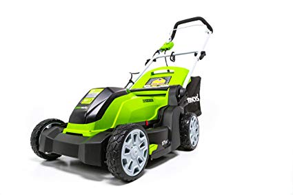 Greenworks 17-Inch 10 Amp Corded Lawn Mower MO10B00