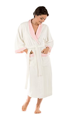 Women's Terry Cloth Bathrobe (Venice) Eco-Friendly Gifts by Texere