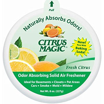 Citrus Magic Solid Air Freshener, Fresh Citrus, 8-Ounce