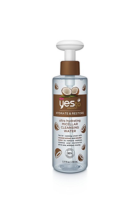 Yes to Coconut Ultra Hydrating Micellar Cleansing Water, 7.77 Fluid Ounce