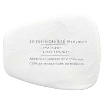 3M™ Particulate Filter, 5N11, N95, 1 Pack of 10