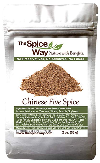 The Spice Way Chinese Five Spice Seasoning - Traditional Powder Blend 2 oz …
