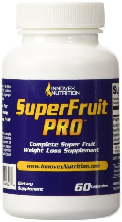 SuperFruitPro - The world's most powerful super fruit weight loss supplement has arrived! Extracts from various super fruits like Garcinia Cambogia, Lychee, Acai Berry, and Green Tea among others, combine to formulate one of the most potent fat burning products available. 100% Money Back Guarantee! ( 60 capsules )