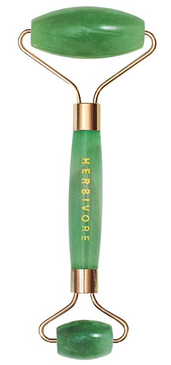 Herbivore - Jade Facial Roller | For A Relaxing & De-Stressing Clean Beauty Ritual