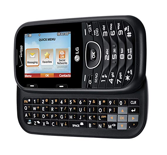 LG Cosmos 2 VN251 Verizon Wireless CDMA Slider Cell Phone w/ Number Pad   Full Keyboard (No Contract)