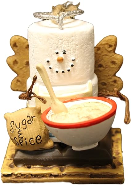 Christmas Decoration S'Mores Baker Ornament "Sugar and Spice" Christmas Ornament