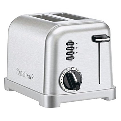 Cuisinart CPT-160FR 2-Slice Metal Classic Toaster (Certified Refurbished)