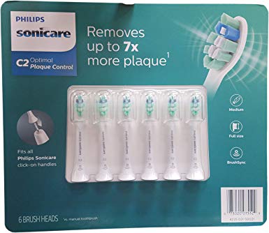 Sonicare Plaque Control Brush heads (6 Count), 6 Count