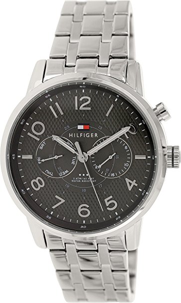 Tommy Hilfiger Men's 1791086 Analog Display Quartz Silver Watch