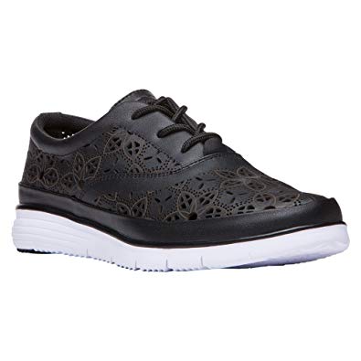 Propet Women's Harper Leather, EVA Fashion Sneakers