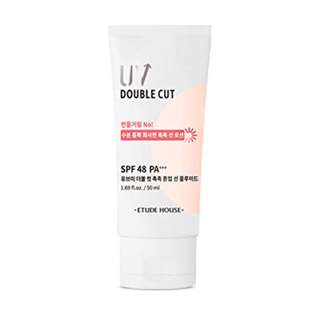 Etude House UV Double Cut Moisture Tone Up Sun Fluid SPF 48 PA