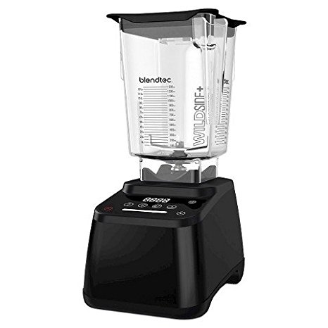 Blendtec Designer 625 Black with WildSide and Jar, Black