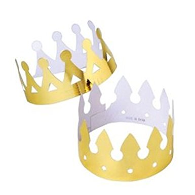12 Foil Crowns