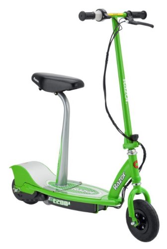 Razor E200S Seated Electric Scooter (Green, 37 x 16 x 42-Inch)