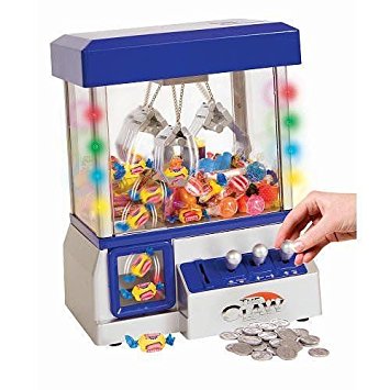 Claw Candy Grabber Machine Toy With LED Lights