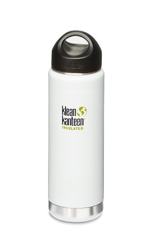 Klean Kanteen Wide Mouth Water Bottle with Loop Cap