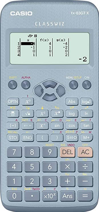 New Casio FX-83GTX Scientific Calculator Blue