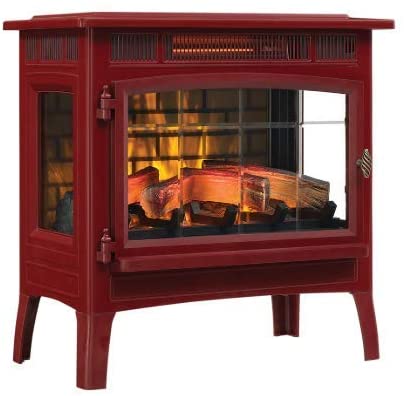 Duraflame 3D Infrared Electric Fireplace Stove with Remote Control - DFI-5010 (Cinnamon)