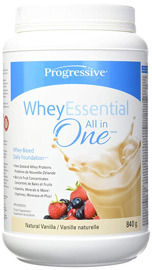 Progressive Whey essential all in one vanilla Supplement, 840g