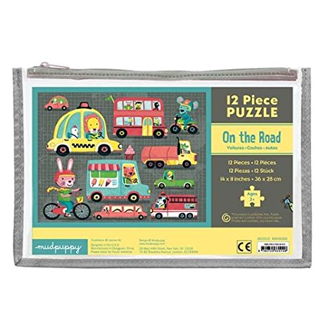 Mudpuppy On the Road Pouch Puzzle