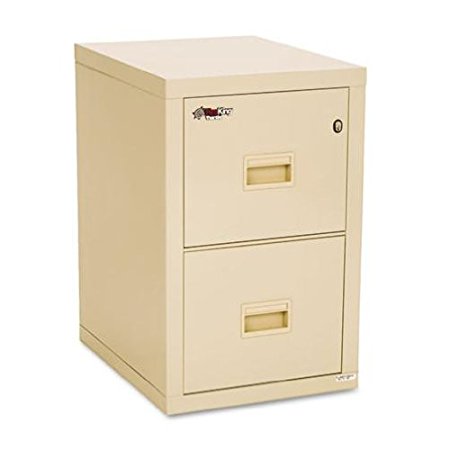 FireKing Compact Turtle 2 Drawer Vertical File Cabinet