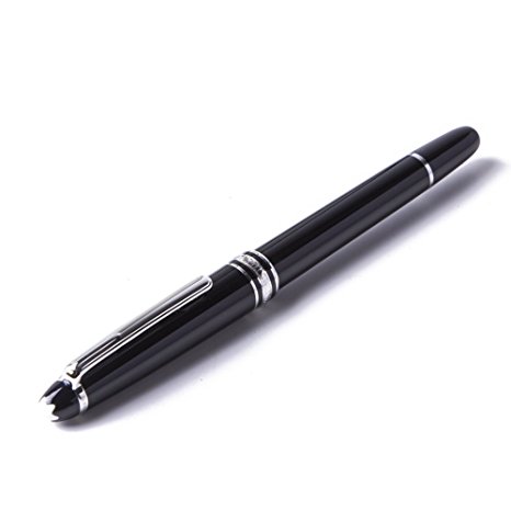 MontΒlanc Mеisterstück Silver ＆ Black Signing Pen ( 2865 )