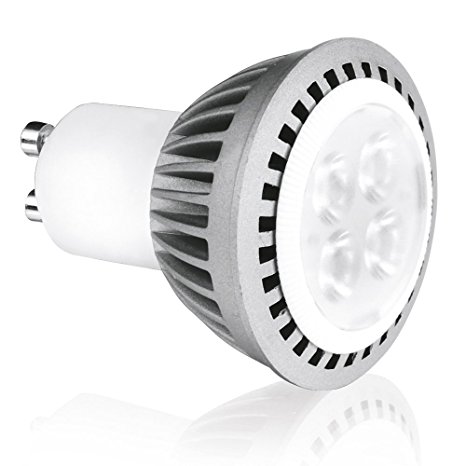 Aurora 7W GU10 High Power LED Light Bulbs Warm White 3000k 50W Equivalent (3 Year Guarantee)