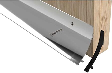 Stormguard Door Rain Water Weather Deflector Bar (914mm, Silver 63mm)