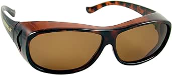 Sea Striker Overalls Sunglasses with Polarized Tortoise and Brown Lens