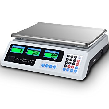 Super buy 66 LB Digital Scale Price Computing Deli Food Produce Electronic Counting Weight