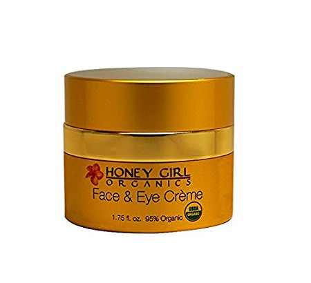 Honey Girl Organics Face and Eye Creme, 1.75 Fluid Ounce