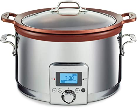 All-Clad Gourmet Slow Cooker, 5 quarts, Silver