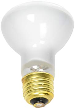 Satco S7001 100 Watt 970 Lumens R20 Incandescent 130 Volt Light Bulb, Dimmable