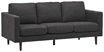 Rivet Revolve Modern Sofa, 80"W, Storm Grey