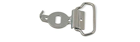 Tandy Leather Buckle Back Ring & Hook 1-1/2" (38 mm) to 1-3/4" (4.4 cm) 1803-00