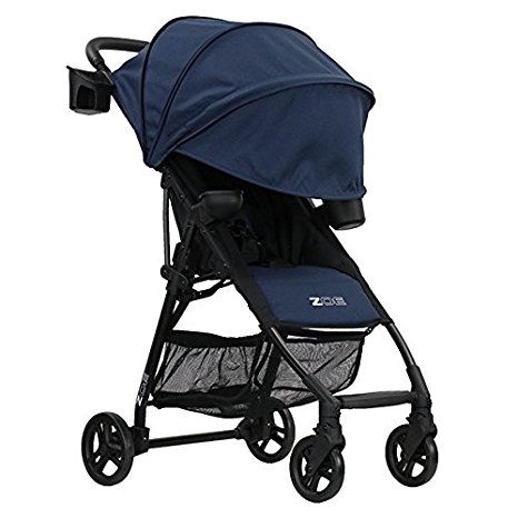 ZOE XL1 BEST v2 Lightweight Travel & Everyday Umbrella Stroller System (London Navy)