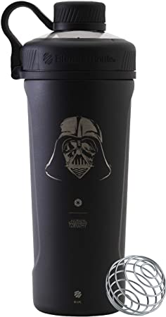 BlenderBottle C04276 Star Wars Radian Stainless Steel Shaker Bottle, 26oz, Darth Vader