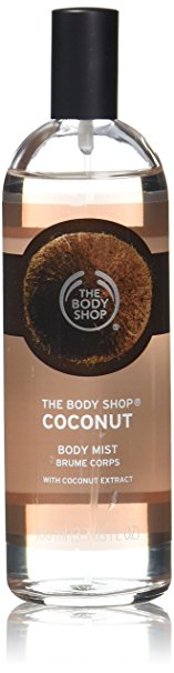 The Body Shop Coconut Body Mist, Paraben-Free Body Spray, 3.3 Fl. Oz.
