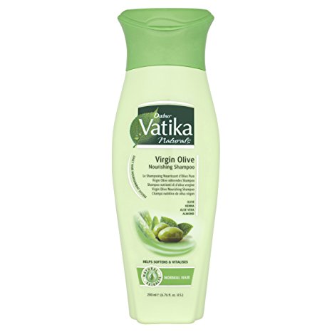 Dabur Vatika Virgin Olive Nourishing Shampoo, 6.76 Fluid Ounce