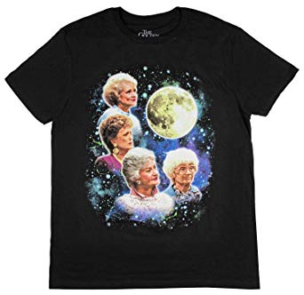 Bioworld The Golden Girls Women's Four Golden Girls Moon T-Shirt