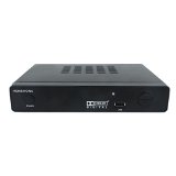 Mediasonic HW-150PVR HomeWorx ATSC Digital TV Converter Box with Media Player and Recording PVR FunctionHDMI Out Black