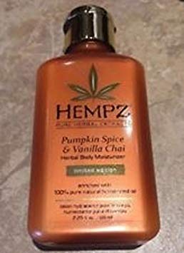 Hempz Pumpkin Spice & Vanilla Chai Herbal Body Moisturizer 2.25