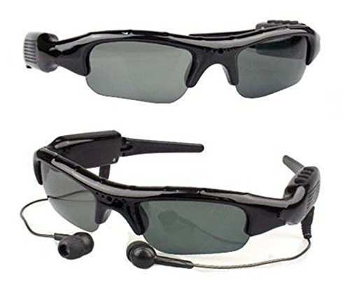 Eovas 8G Hidden Camera Sunglasses 4 in 1 MP3 Player DVR Mini Camera Camcorder Video Recorder Support Micro SD Card