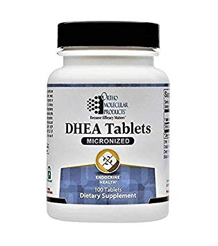 Ortho Molecular DHEA Tablets (Micronized) 5mg - 100 Tablets