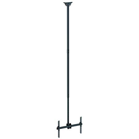 StarTech.com Ceiling TV Mount - 8.2' to 9.8' Long Pole - Full Motion - for 32 to 75" Displays - Display Ceiling Mount - Pull Down TV Mount