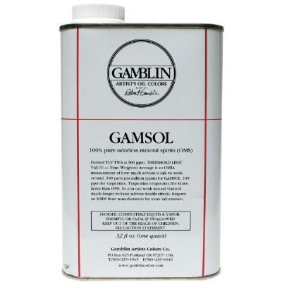 Artists' Grade Gamsol Oil Color Size: 32 oz