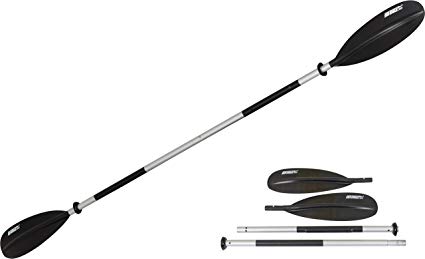 Sea Eagle 7'10" 4 Part Easy Pack Kayak Paddle with Asymetrical Fibrylon Blades