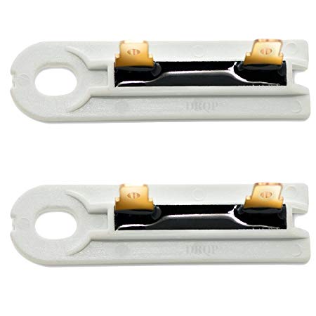 3392519 Dryer Thermal Fuse Replacement part by DR Quality Parts - Exact Fit for Whirlpool & Kenmore Dryers - PACK OF 2