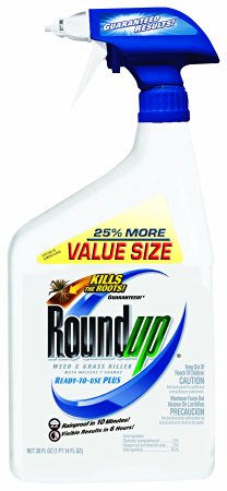 Roundup 5003410 Weed and Grass Killer III Ready-to-Use Trigger Spray, 30-Ounce